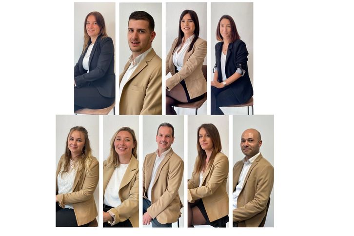 l'équipe de l'agence Immobilier Batigimm