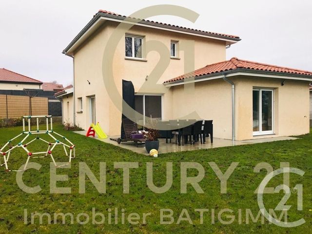 maison à vendre - 4 pièces - 125.0 m2 - BOURGOIN JALLIEU - 38 - RHONE-ALPES - Century 21 Immobilier Batigimm