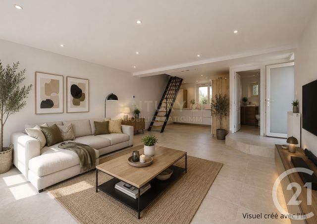 maison à vendre - 4 pièces - 111.8 m2 - BOURGOIN JALLIEU - 38 - RHONE-ALPES - Century 21 Immobilier Batigimm